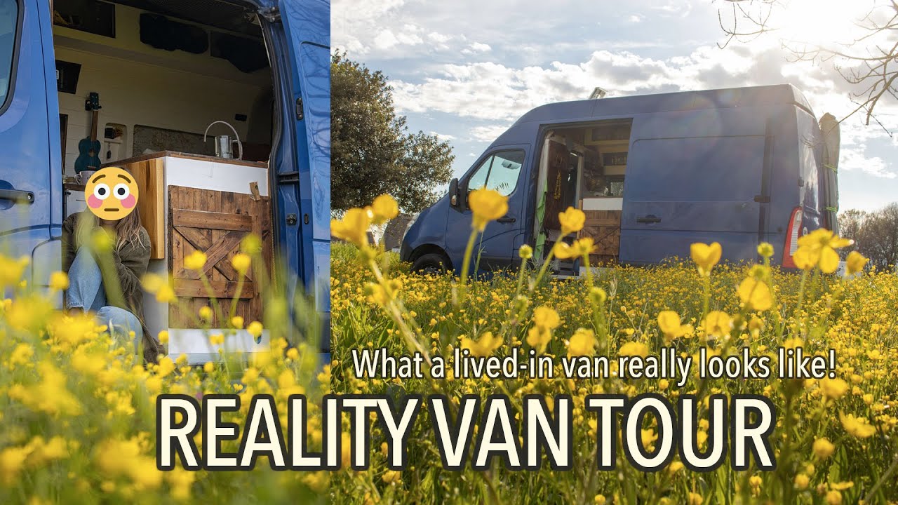 Reality VAN TOUR | What a lived-in van really looks like
