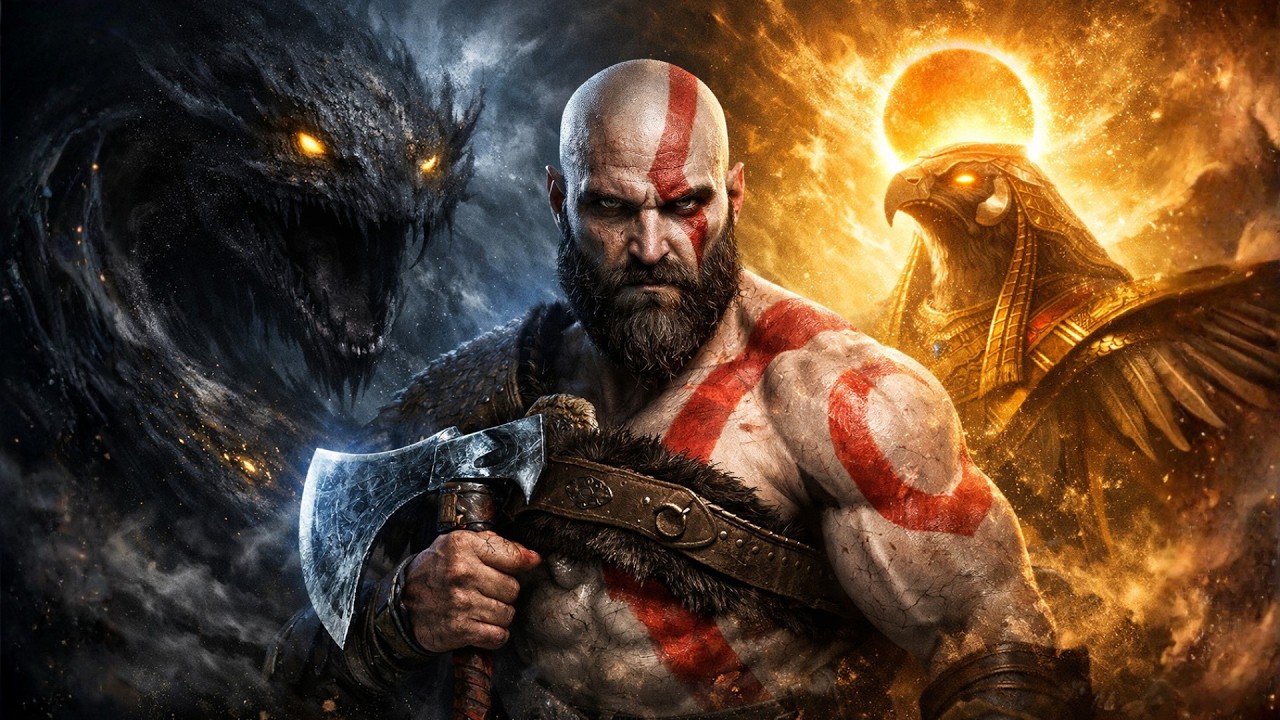 Kratos enfrenta o INIMIGO FINAL no Egito! Quem vence?