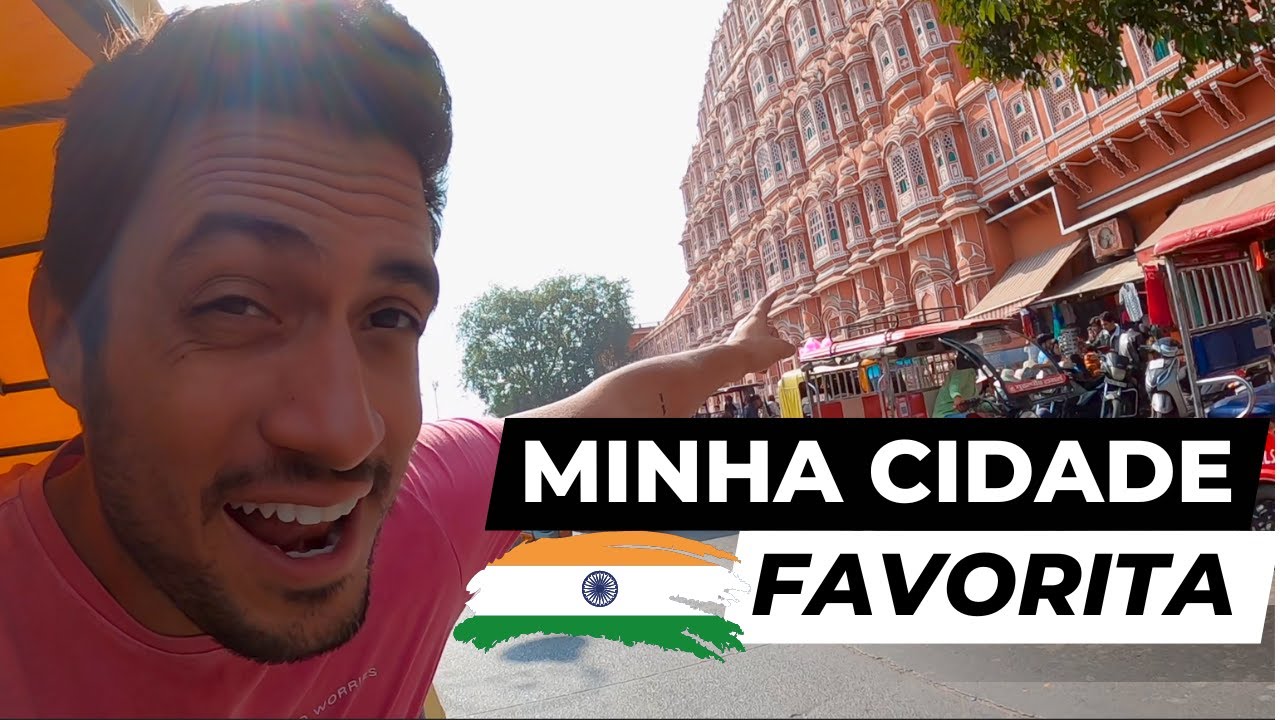 Primeiras impressões da CIDADE ROSA | Jaipur, Índia 🇮🇳