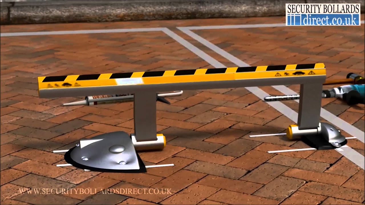 Installing and using the PB200 automatic parking space barrier.