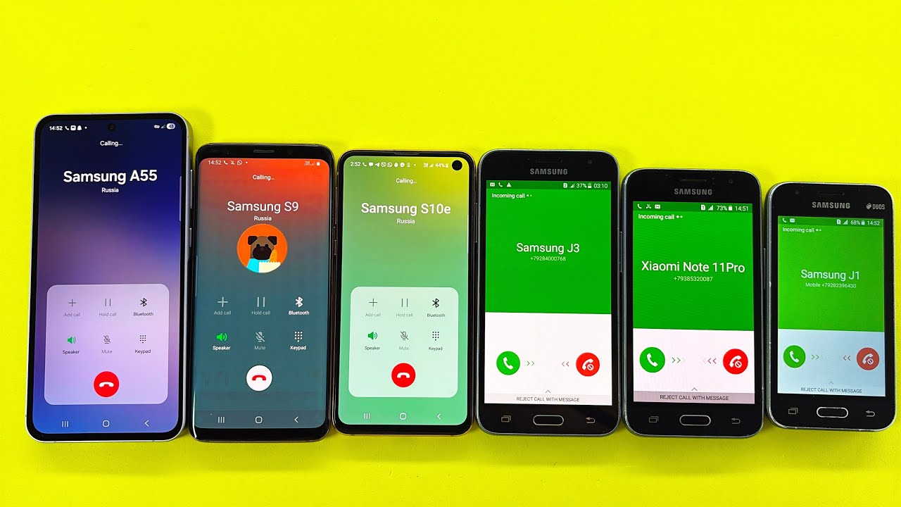 Madness Incoming + Outgoing Call Samsung A55, Galaxy S9, S10e, Galaxy J3, Galaxy J1, J1 Mini 