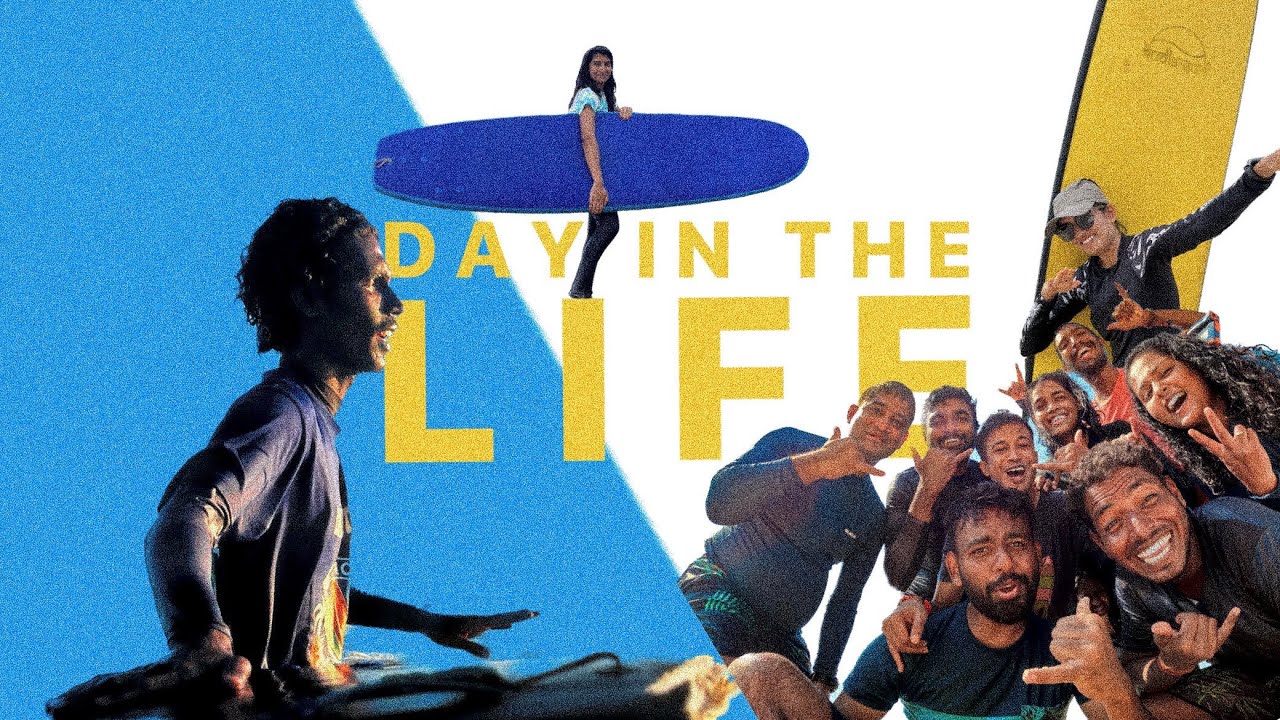 Day in Life with Praveen at Indica Surf school