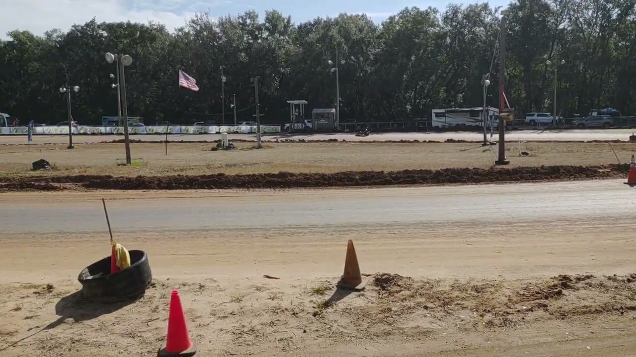 Brother Tony's champ, breaking in a new motor@balls out go-kart racing