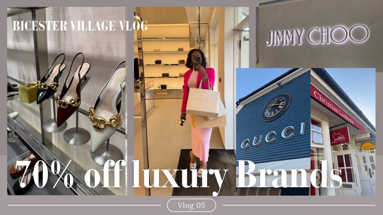 BICESTER VILLAGE SPRING SALE 2025 | Luxury Deals Up to - 70% Off!