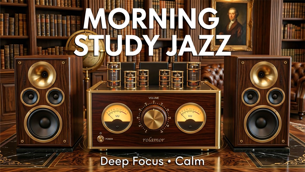 Morning Study Jazz – Smooth Funk Music for Deep Focus and Calm Mind