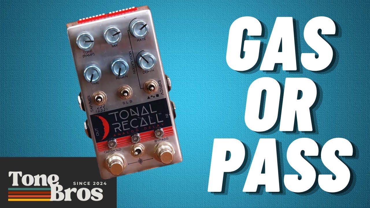 Chase Bliss Tonal Recall (G.A.S. or Pass #101)