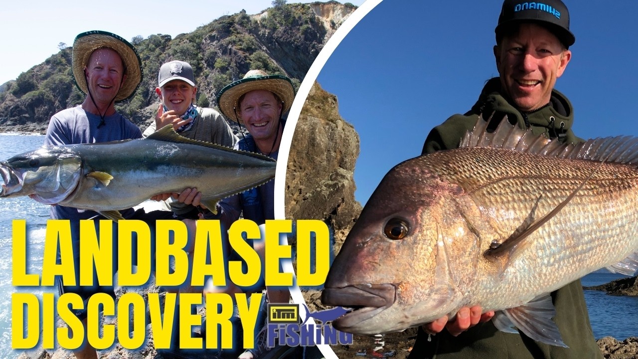 Rock Fishing for Snapper and Kingfish
