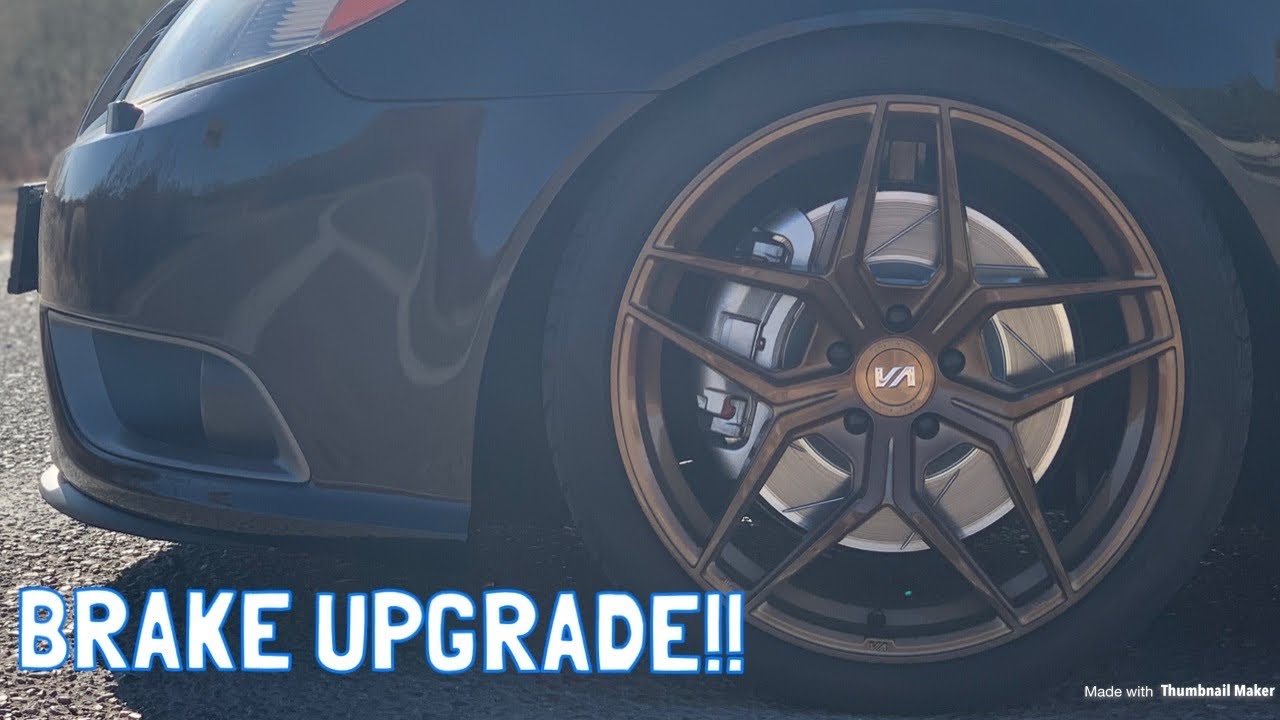 Saab 9-3 Turbo X Brake Upgrade and Replacement!