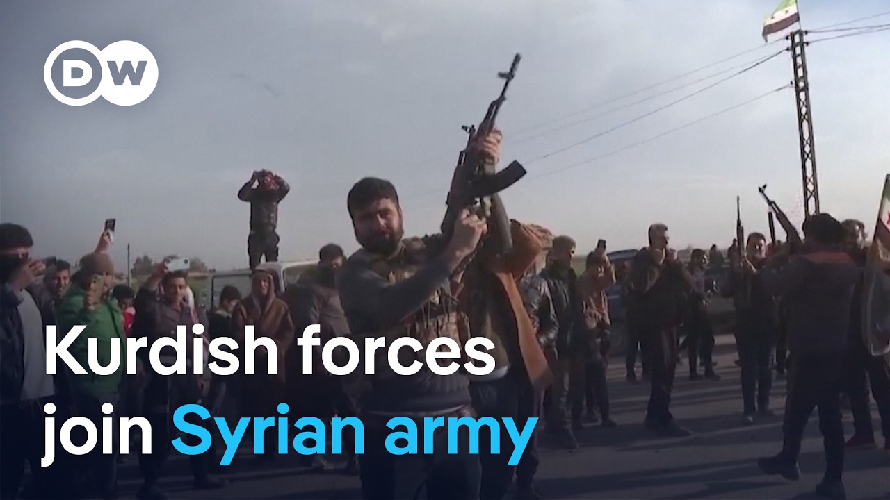 Kurdish-led SDF has dissolved under a deal which recognizes Kurdish rights | DW News
