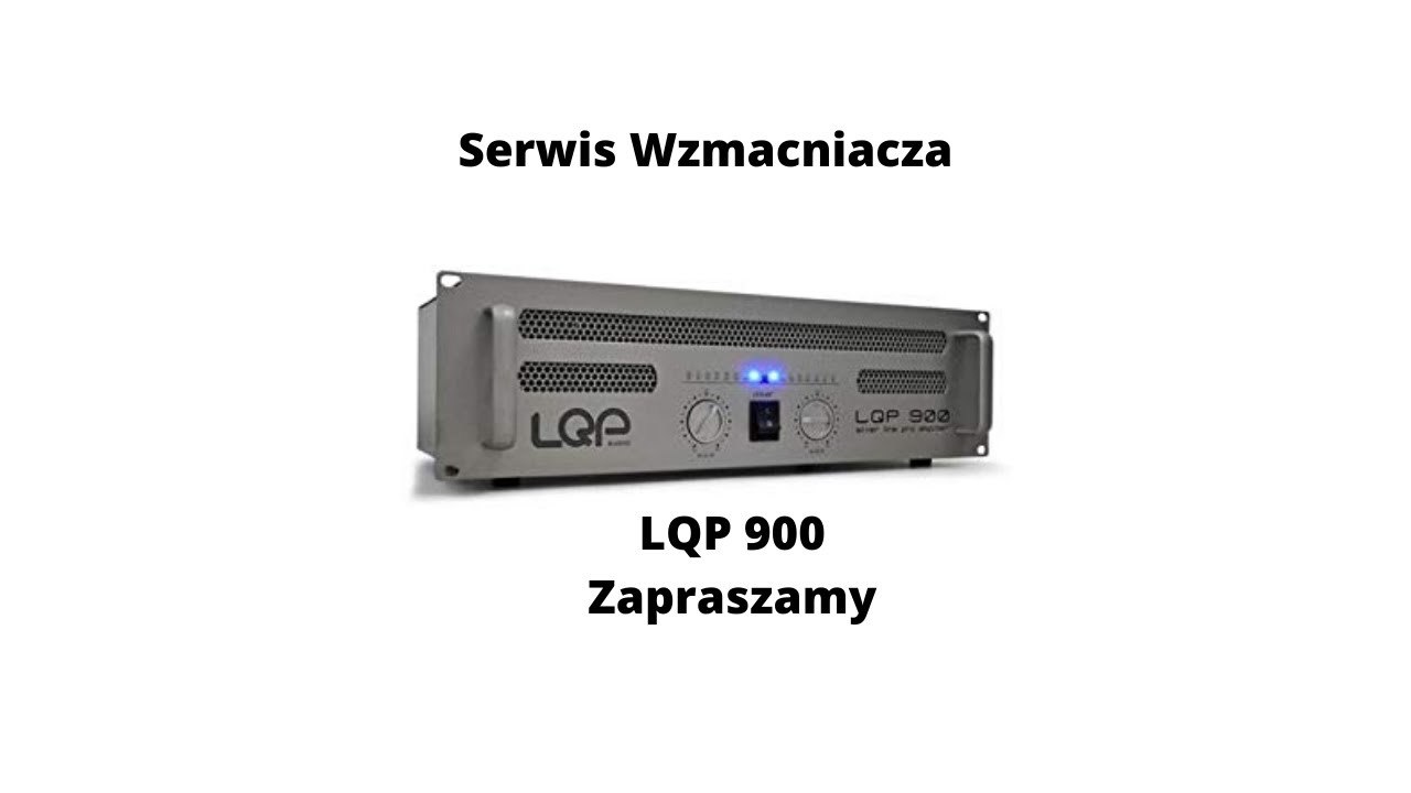 LQP 900 Power Amp repair and test! Click in!