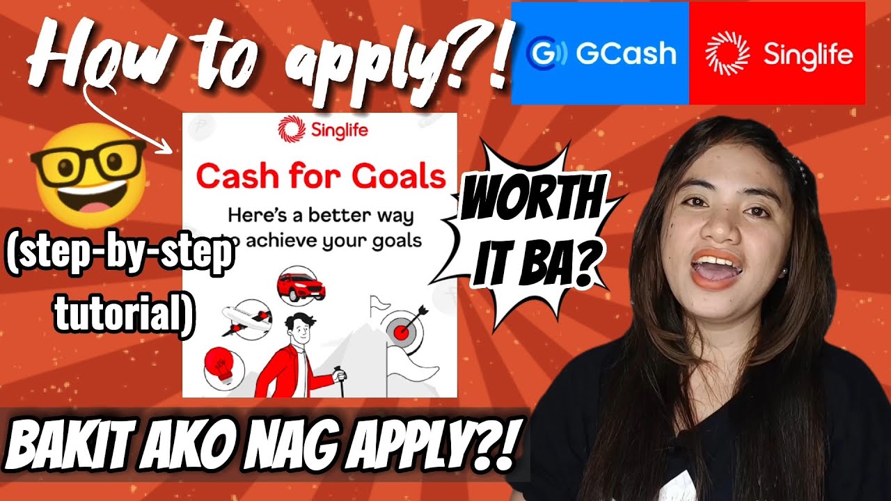 WHY & HOW TO APPLY CASH FOR GOALS BY SINGLIFE THRU GCASH APP | WORTH IT BA TO?! (Step-by-step)