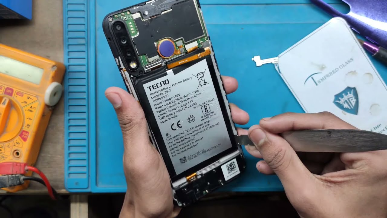 Tecno SPARK 4 Battery Replacement