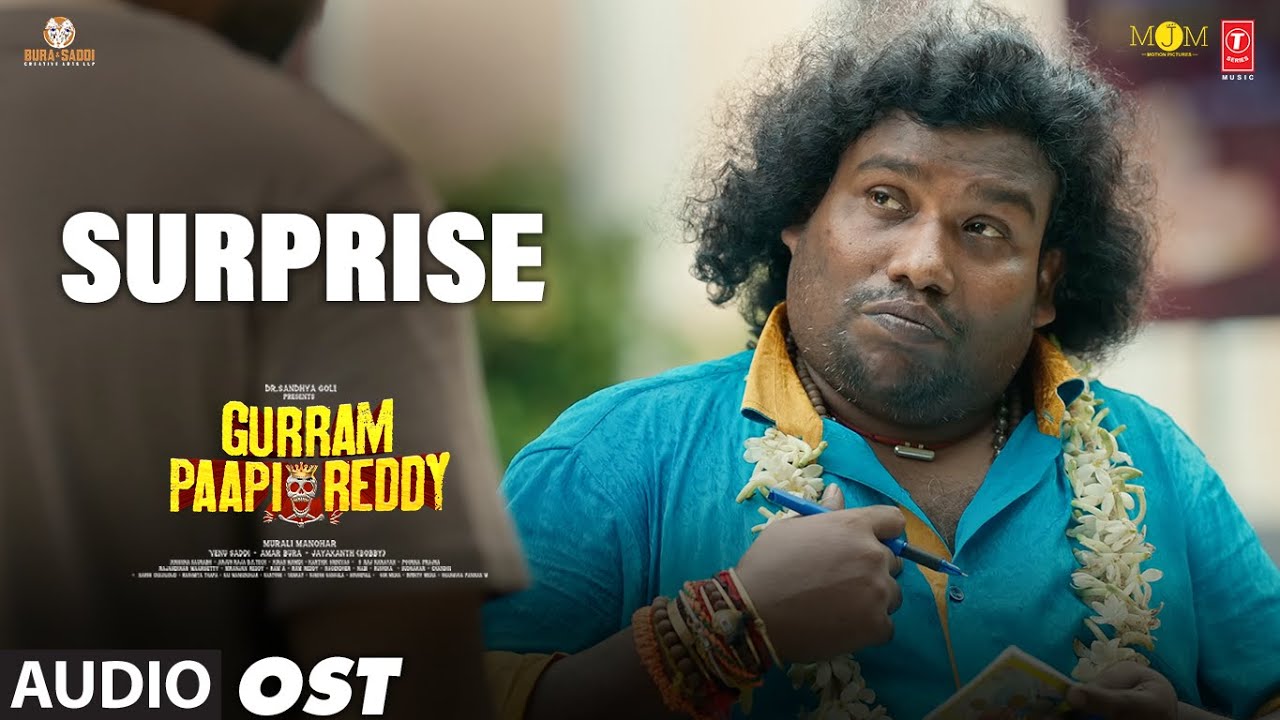 Surprise OST | Gurram Paapi Reddy | Naresh A,Faria | Krishna Saurabh Surampalli | Murali