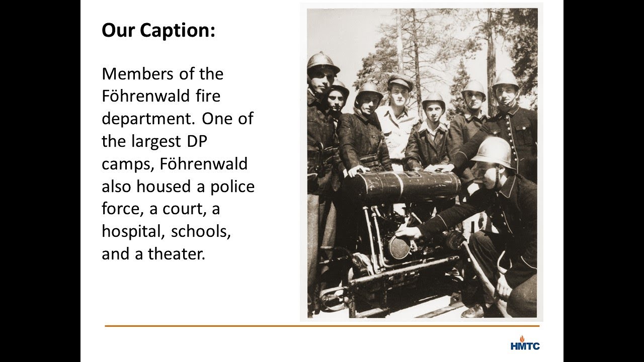 Curator Corner - A View into the Foehrenwald DP Camp