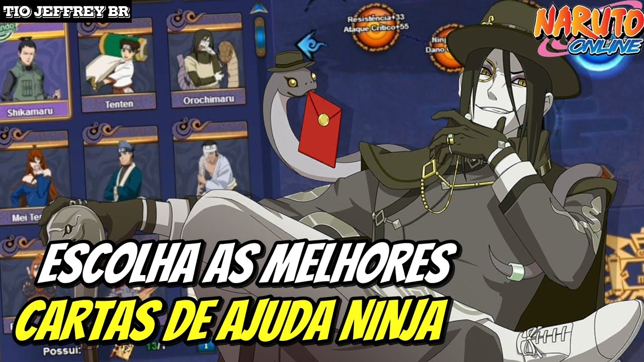 Bora Falar De Ajuda Ninja! Escolha Com Sabedoria | Naruto Online
