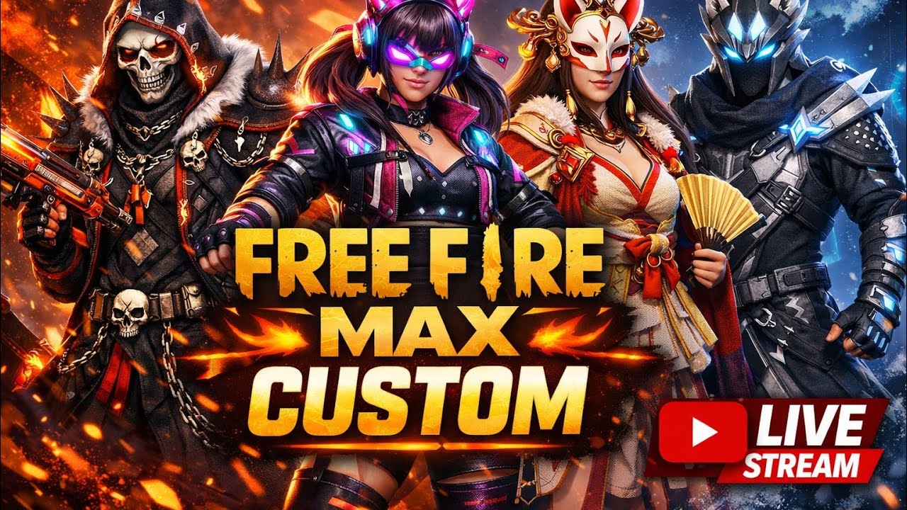 😈 FF MAX Custom Room | Crazy Fights & Clutch Moments