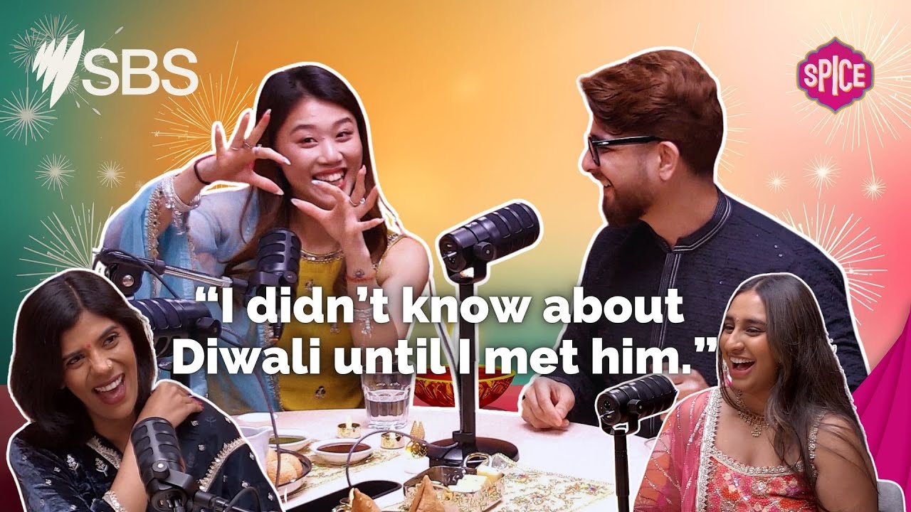 Nick and Carrie Celebrate Love, Laddoos & Diwali with SBS Spice 🪔