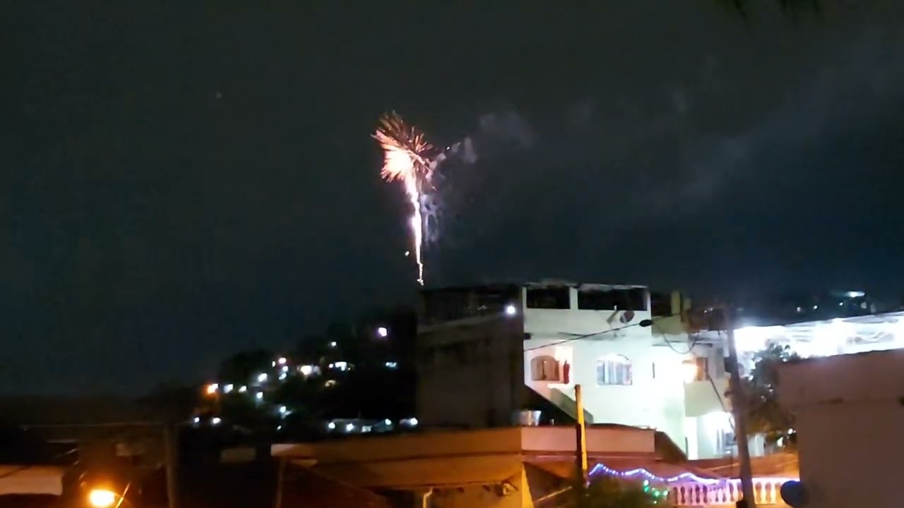 Queima de fogos em Niterói (2023/2024).