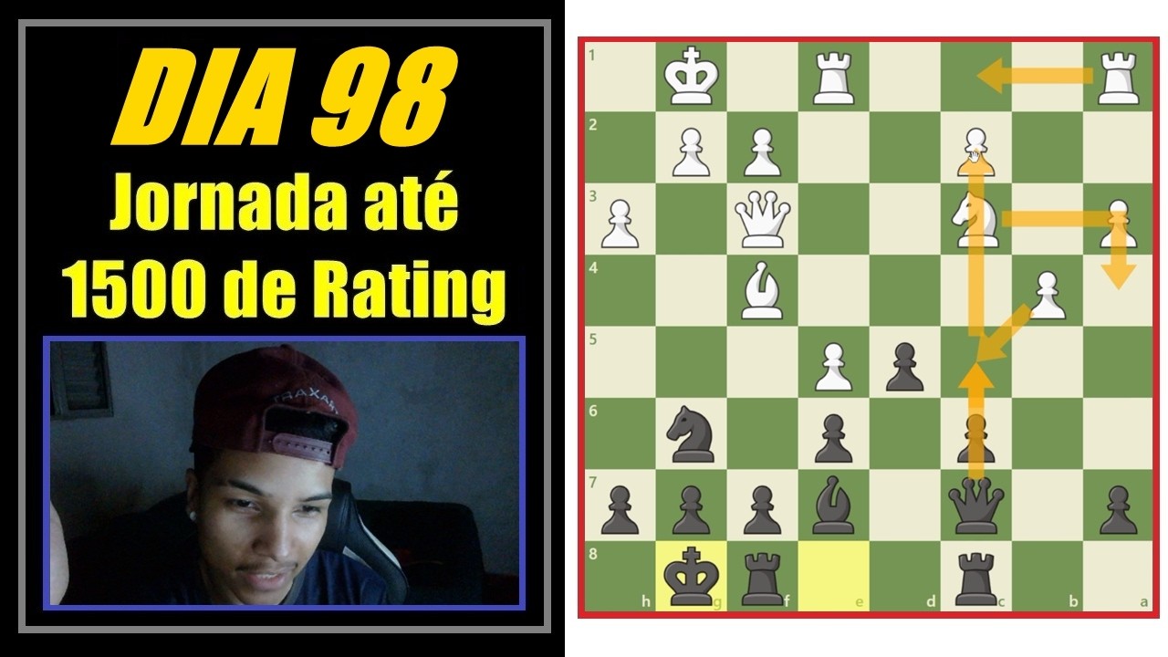 Jornada até 1500 de Rating | Dia 98