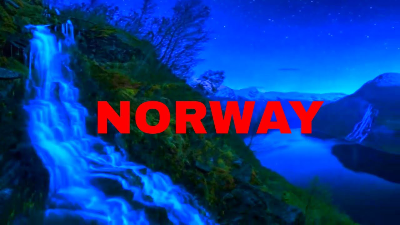 FLYING OVER NORWAY 4K UHD 1HR Ambient Drone Film + Music by M Alam 17&trade; for Stress Relief