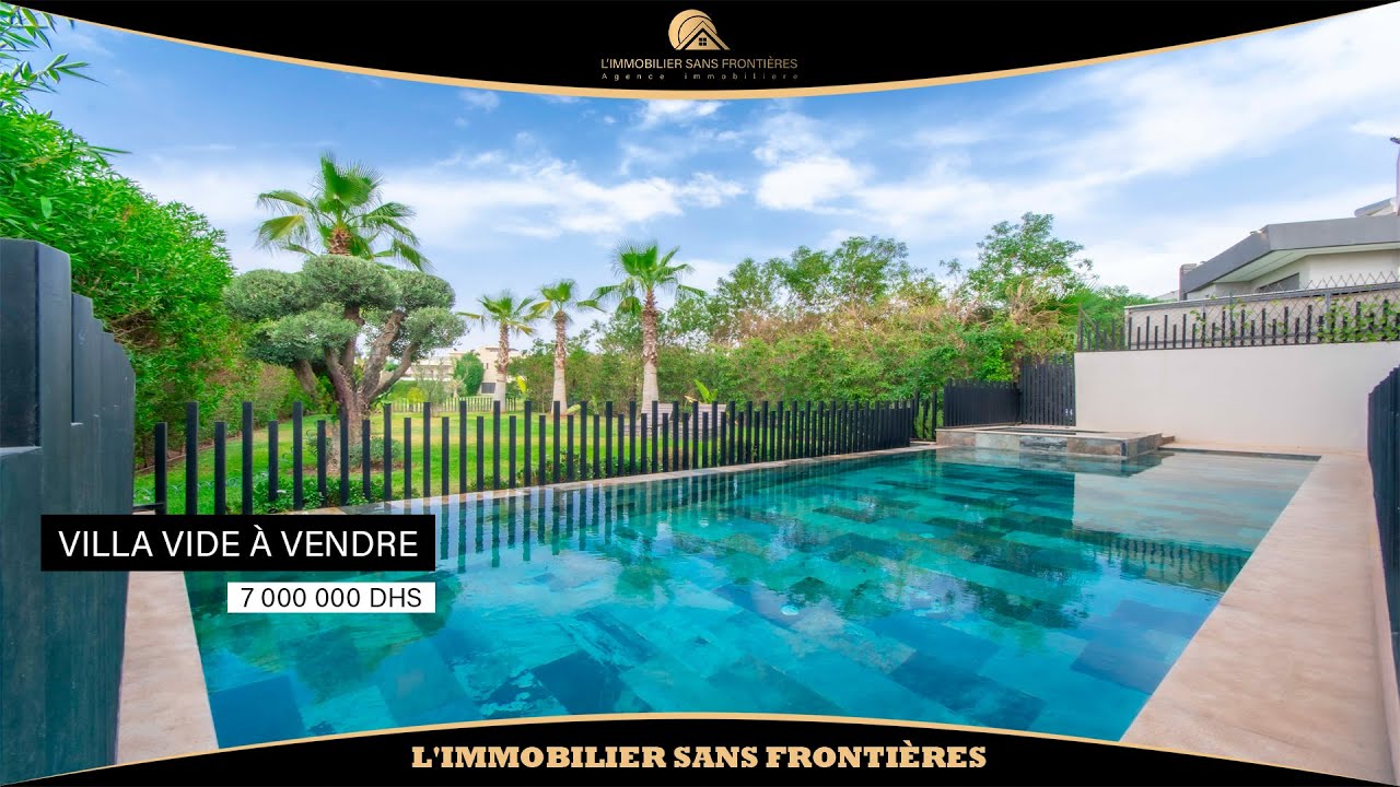 Villa vide de Prestige à Vendre – Golf Argan, Marrakech