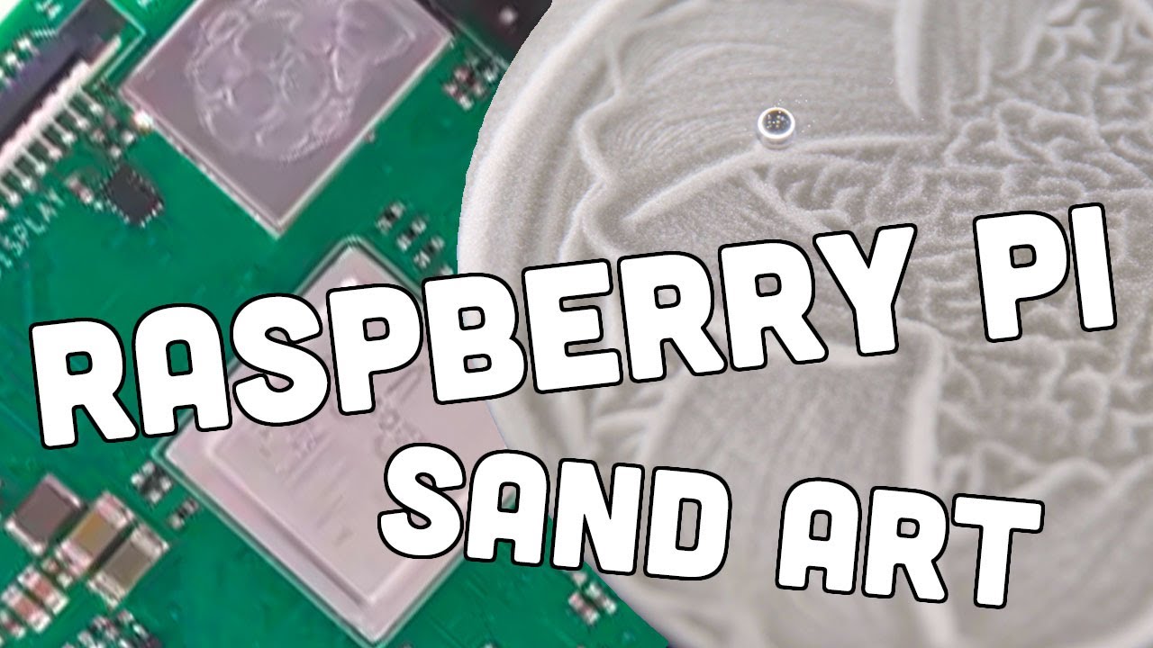 Create sand art with a Raspberry Pi
