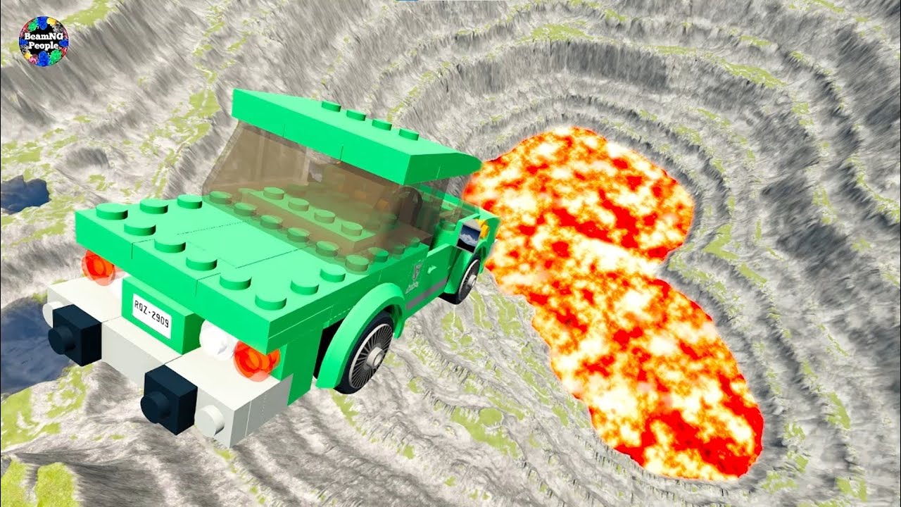 LEGO Car Crashes & Jump | BeamNG People