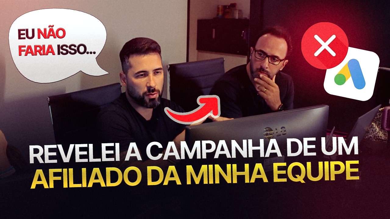 [AFILIADO NO GOOGLE ADS EM DÓLAR] Mentoria na Prática: Corrigindo CAMPANHA de um AFILIADO da equipe