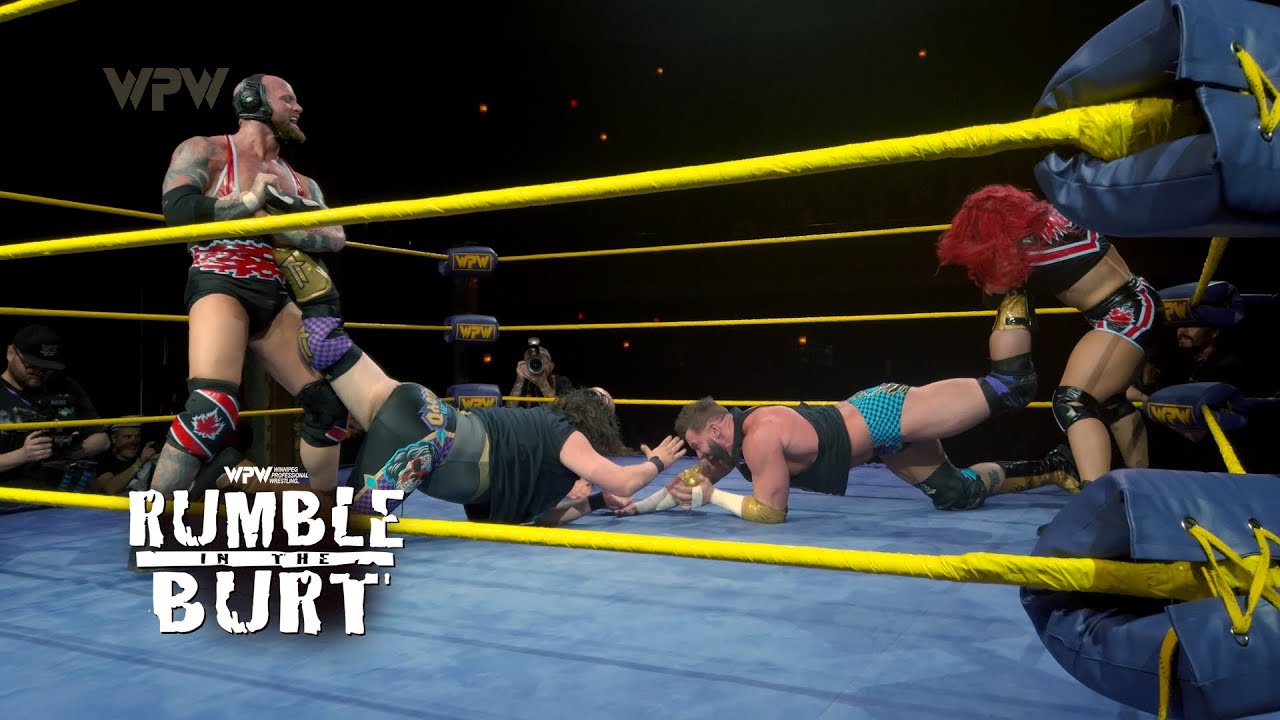 Matt Cardona & Jimmy Lloyd vs Jody Threat & Josh Alexander - WPW RUMBLE IN THE BURT