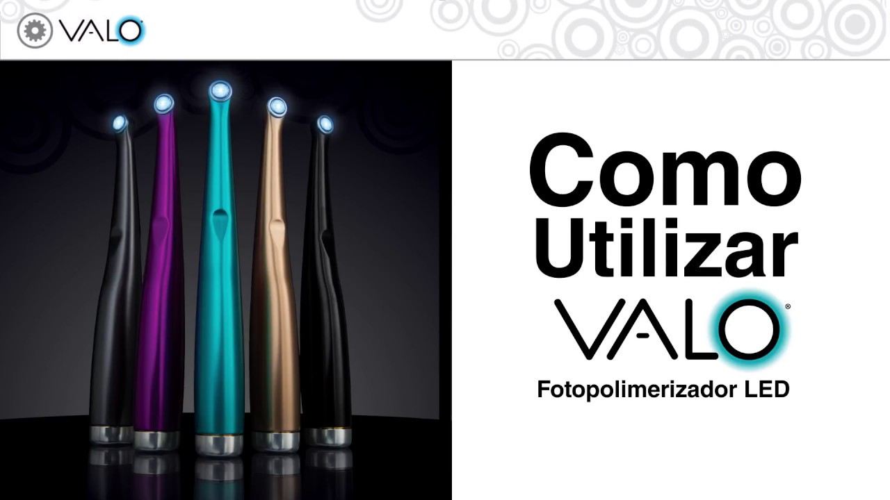 Como utilizar o fotopolimerizador VALO?