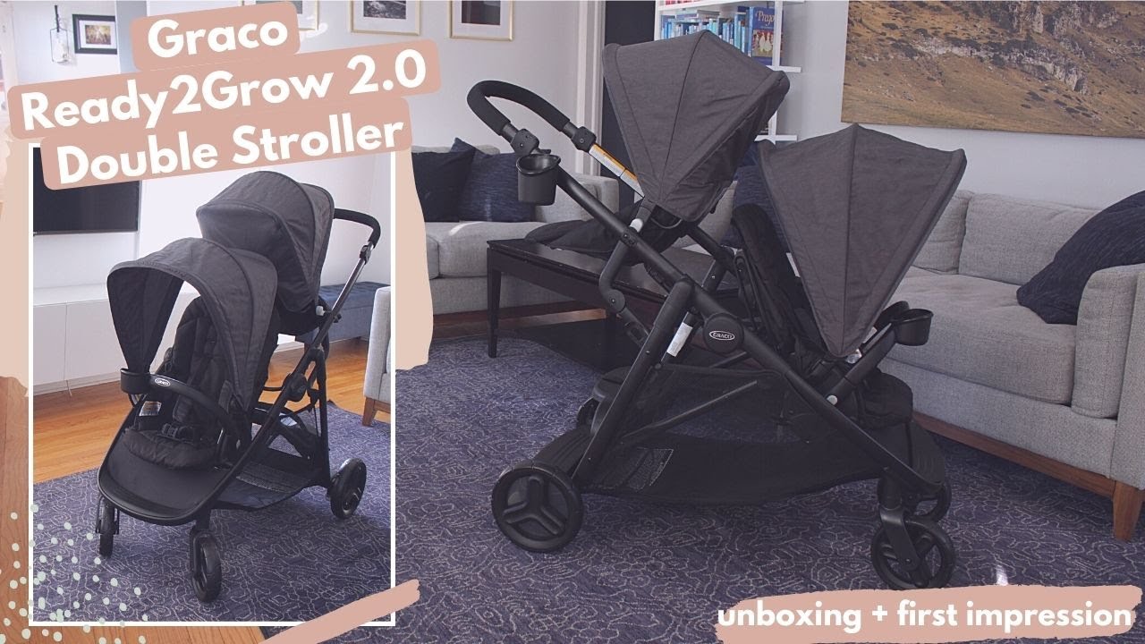 Двойная коляска Graco Ready2Grow 2.0 | Распаковка + Первое впечатление