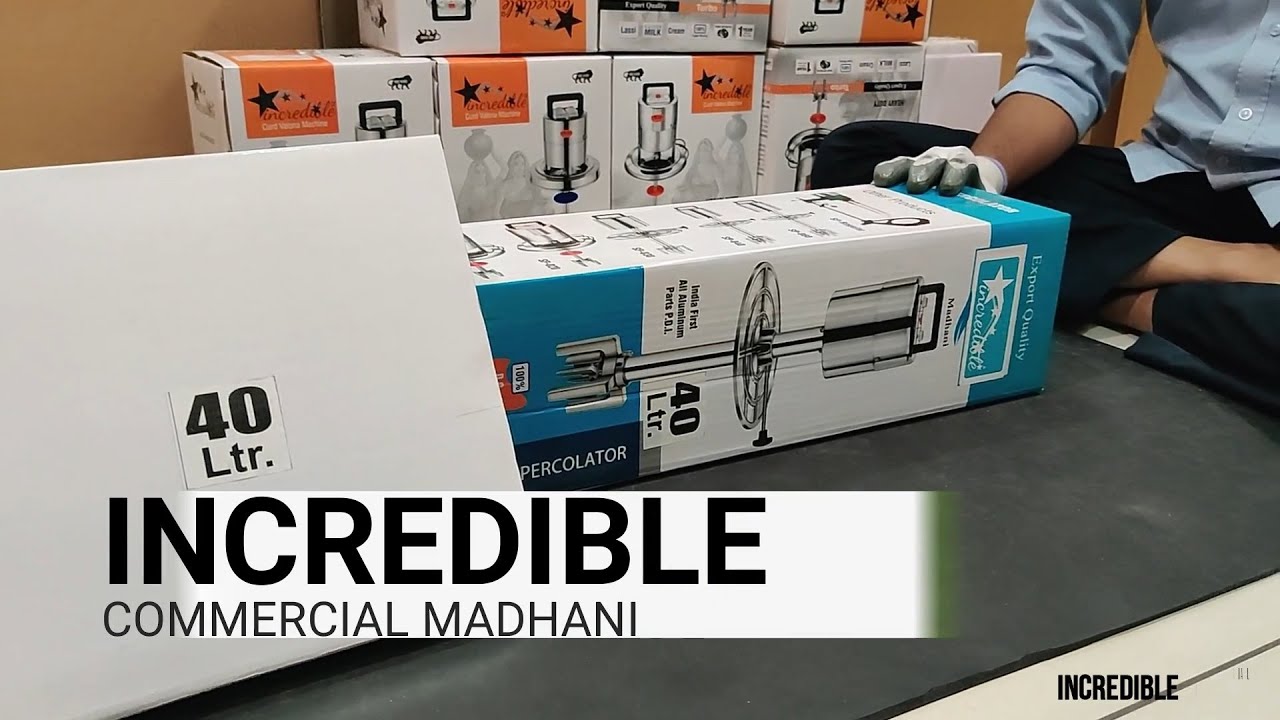 incredible Butter milk madhani machine Churner |Dairy Model 40L/60L Series https://wa.me/8905356766