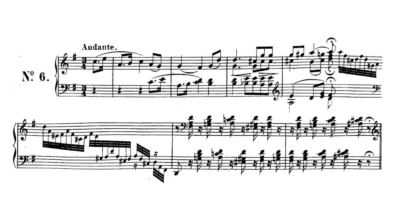 Bagatelle in G Major (Op. 119, No. 6) - Ludwig van Beethoven