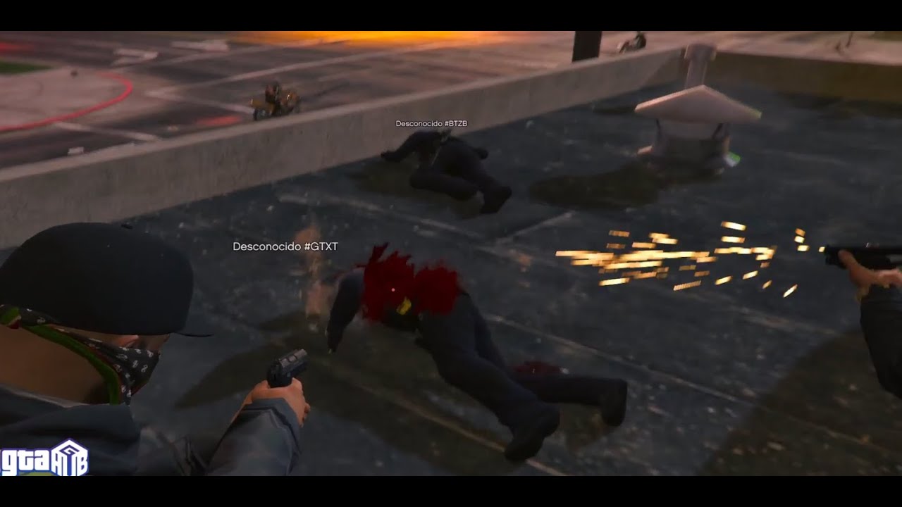 Tiroteo Masivo contra la policía GTA HUB