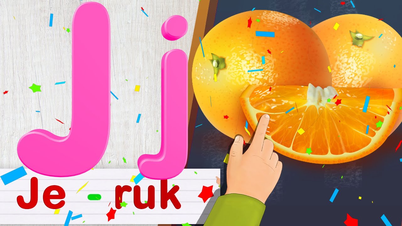 Учим букву J для детей