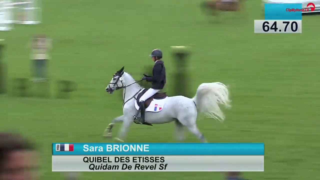 Sara Brionne et Quibel des Etisses en souvenirs de la Coupe des Nations du BIP 2017