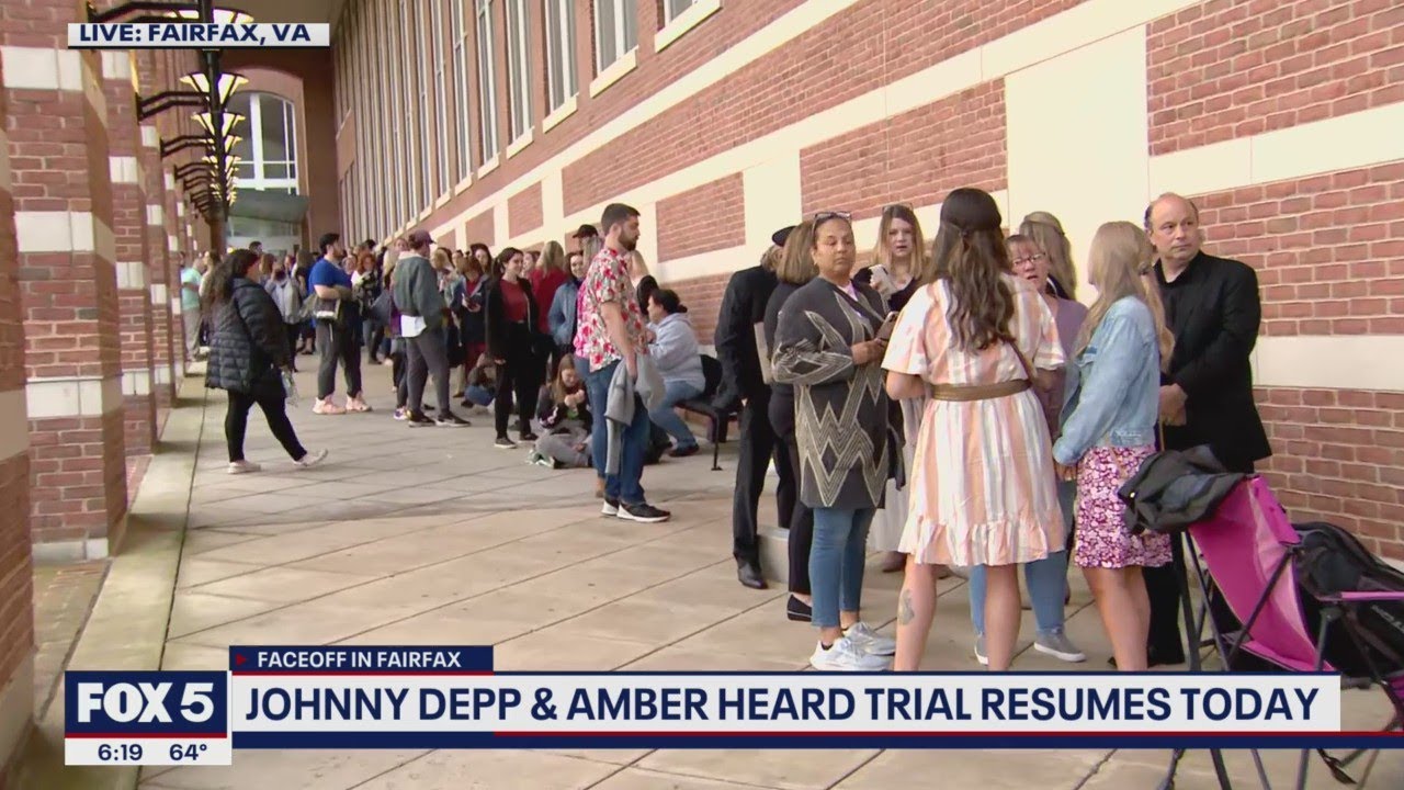 Johnny Depp Trial: Crowds line up outside courtroom; Amber Heard cross-examination expected