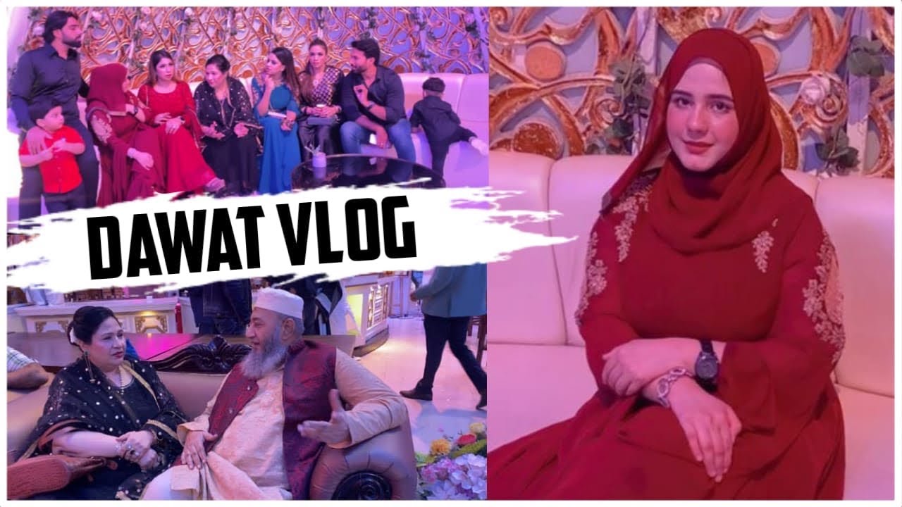 Meet my khandaan ❤️ | dawat vlog | family vlog | #function#engagement#familyvlog#dawat#aashnakhan