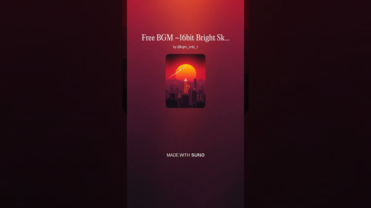 Free BGM ~16bit Bright Sky~