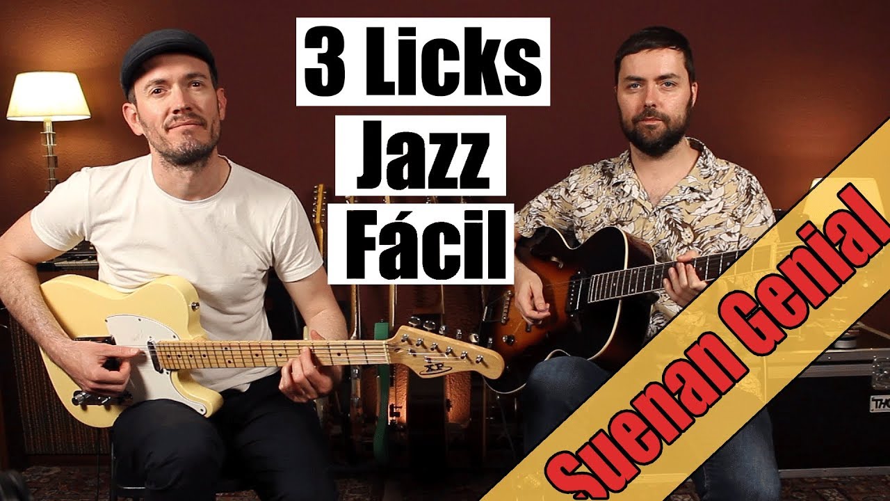 Los 3 Licks Jazz Más Fáciles ( y suenan GENIAL )