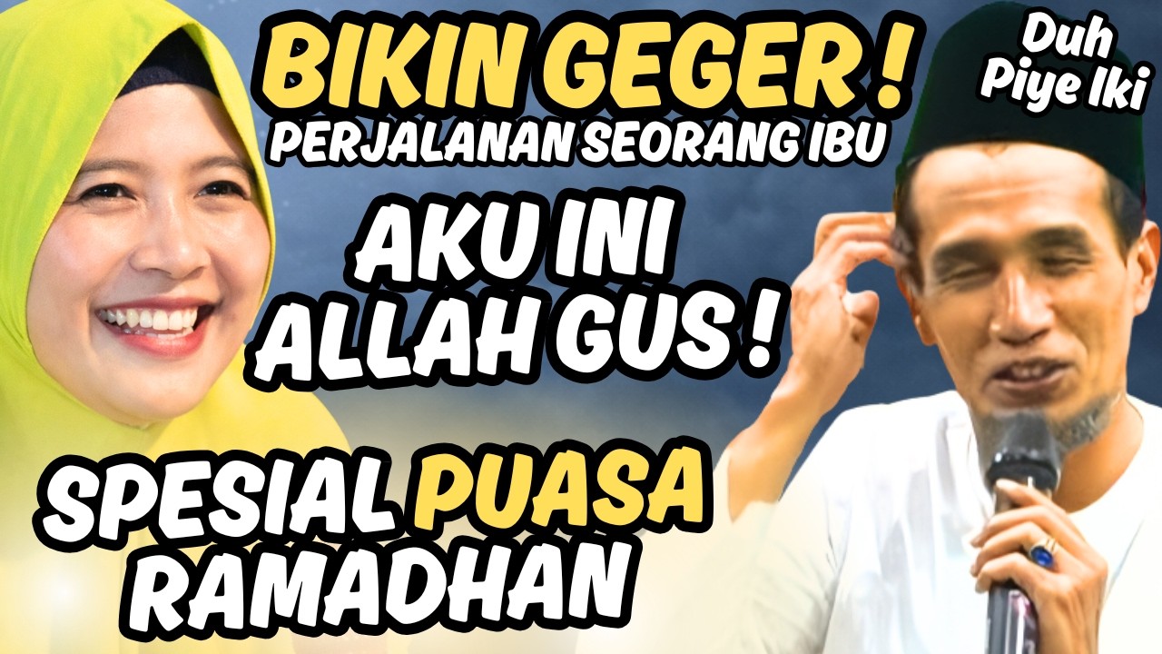 GUS MUKHLASON ROSYID JAMAAH SULIT MENJABARKAN ARTI AKU INI ALLAH SPESIAL PUASA RAMADHAN