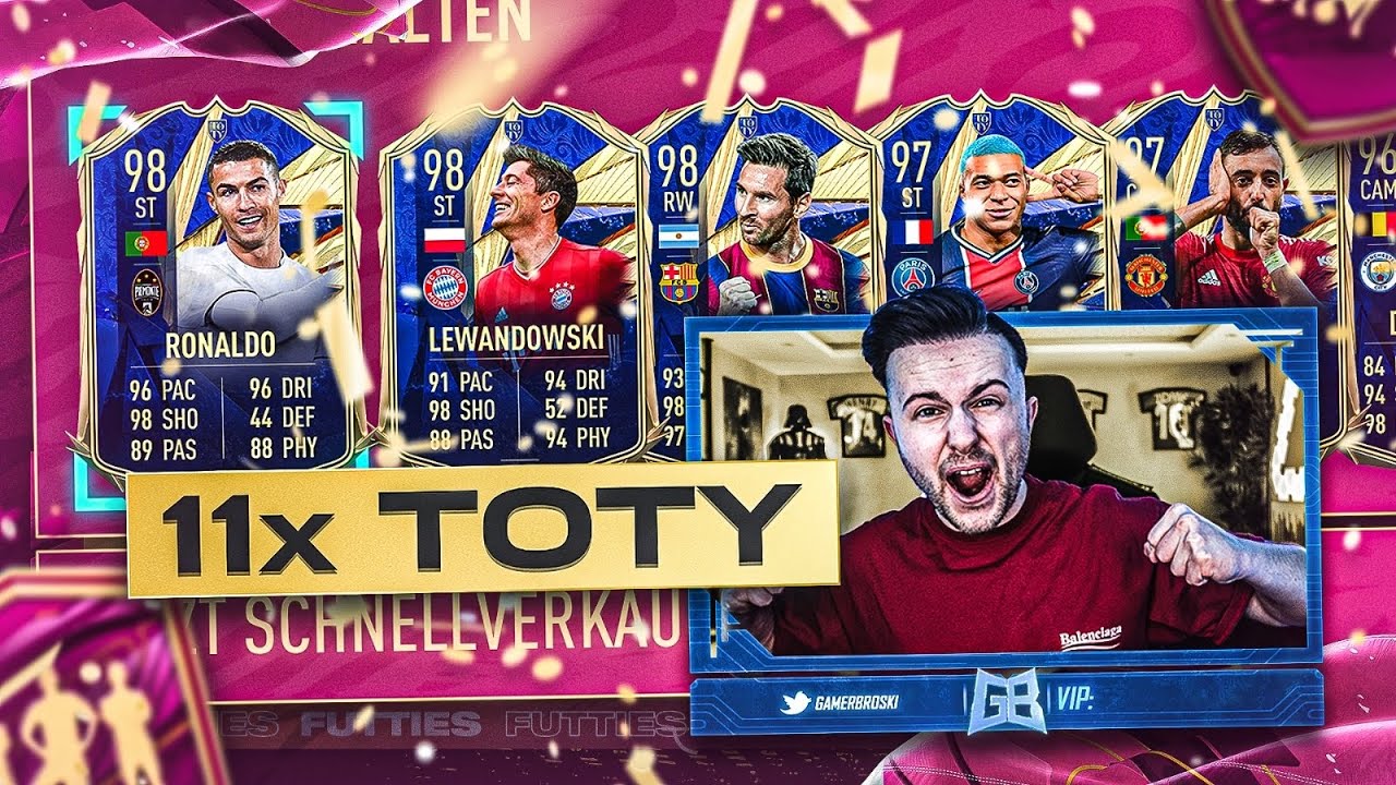 OMG!! ICH ZIEHE 11x TOTYs im Pack Opening 😱 Best Of Futties Player Pick 😍