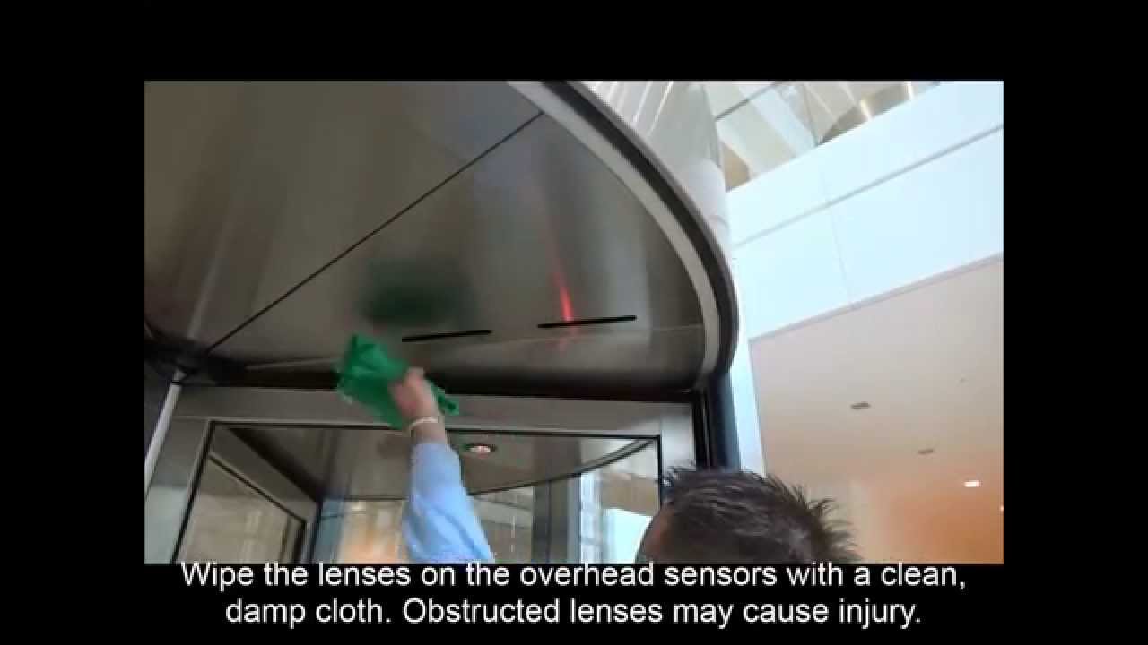 Maintenance Video - Tourlock 180+90 Security Revolving Door
