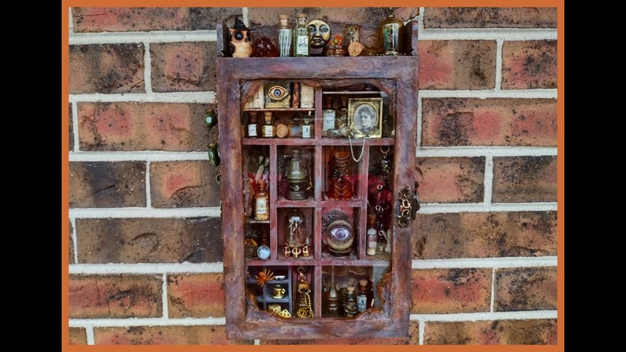 Apothecary Cabinet...#4core October Results and November Challenge