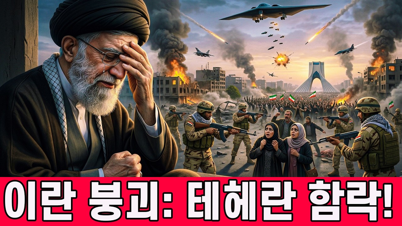 💥 이란 주권 붕괴: 이라크 용병 테헤란 심장부 장악! 자국민에게 총구 겨눈 아랍 테러리스트, 8000만 시민의 분노 폭발!
