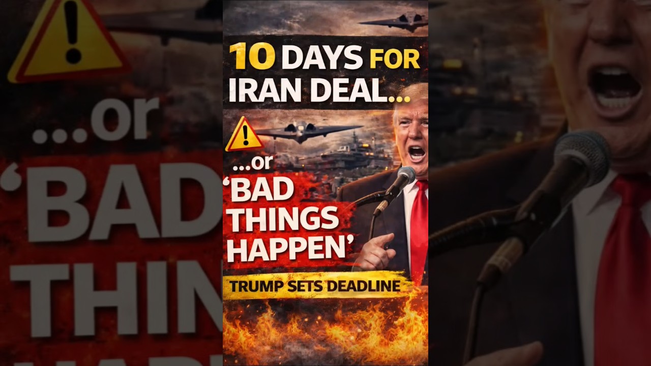 Trump&rsquo;s 10-Day Ultimatum: Peace Deal or Strike on Iran? #trump