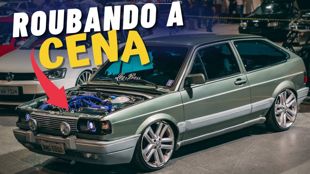GOL QUADRADO TURBO // CARROS ANTIGOS // CARROS BEM MONTADOS