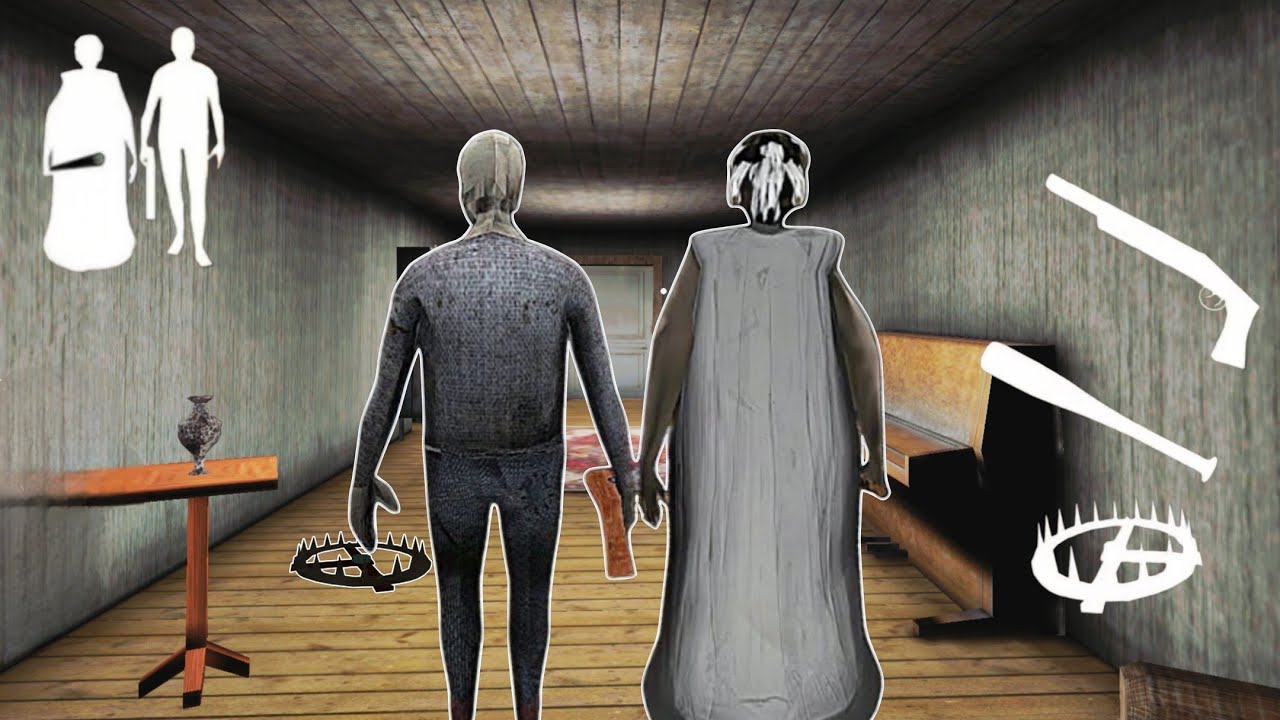 Playing As Grandpa And Granny In Granny 2 Mod Menu 