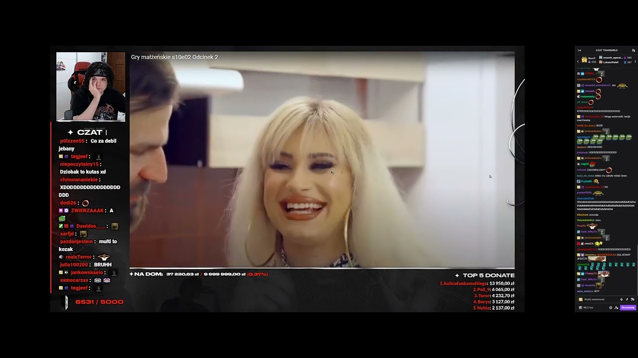 MULTI OGLĄDA GRY MAŁŻEŃSKIE + CZAT *MOCNY ODCINEK*