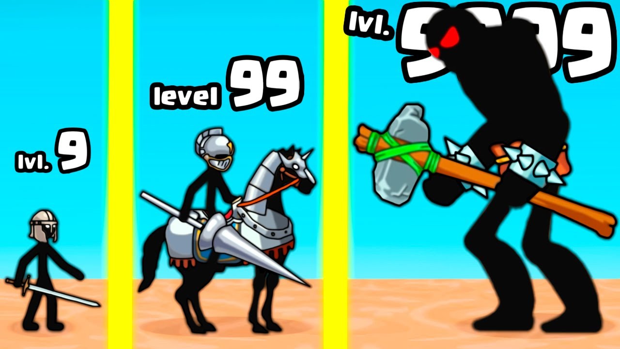 A evolução do exército liderado por um ARQUEIRO → I am Archer 📱🎮